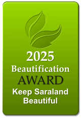2025Beautification AWARD  Keep Saraland Beautiful